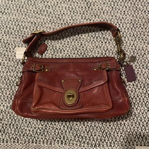 Coach 65th Legacy Vachetta Whiskey Brown Purse  11127